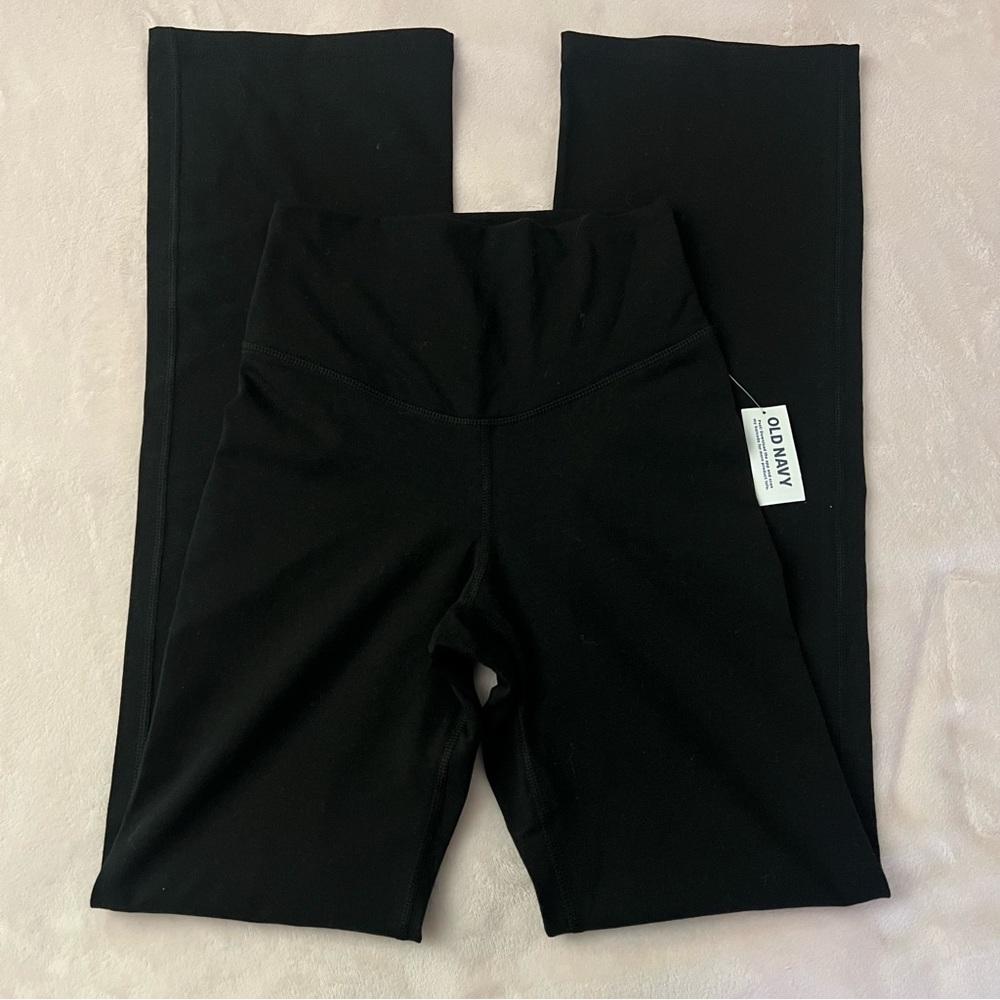 boot cut flared leggings.